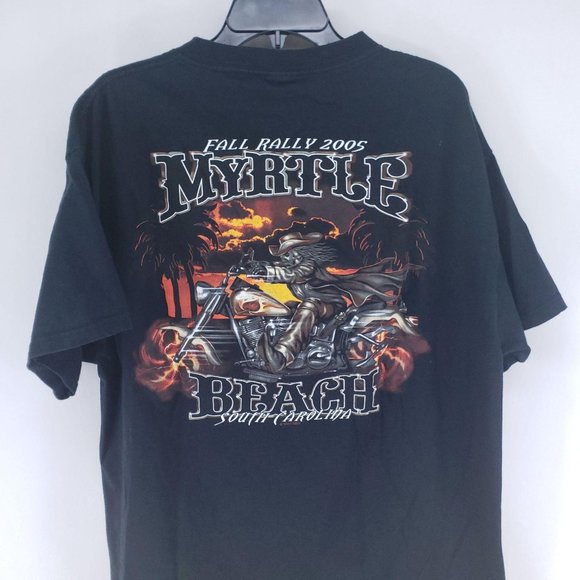 Myrtle Beach Bike Rally T Shirt Unisex Size XL - Picture 4 of 8